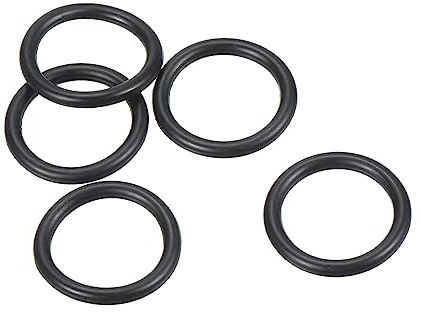 PATIKIL 25Stk Dichtungsringe O-Ringe Gummidichtung 16mm AD 12mm ID 2mm Dicke Nitrilgummi Unterlegscheibe Dichtungssatz Gummischeiben für Auto Klimaanlage Wasserhahn Rohr Schwarz