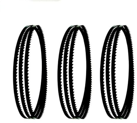 Lama for sega a nastro 3 pezzi 1400 mm / 13 mm / 0,36 mm / (6 T o 10 T) for sega a nastro HBS30 for Scheppach (Size : 10 TPI)