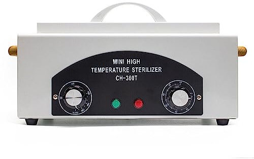 Heißluftsterilisator Sterilisator Trockene Hitze Sterilisator Kabinett Autoklav Desinfektionskabinett Schönheitssalon Tattoo Nagelsalon 300W Mit Timer