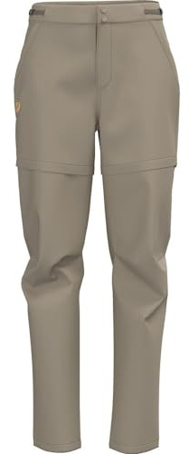 Fjällräven Damen Abisko Hike Zip-Off Hose, Fossil, 34/R