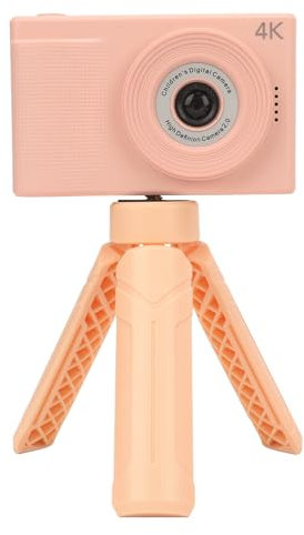 Digitalkamera mit Zwei Objektiven, HD 1080P, Kinderkamera, 40 MP, Point-and-Shoot-Digitalkameras mit Stativ, Selfie-Videoaufzeichnung, Lustiger Camcorder für Studenten und Kinder