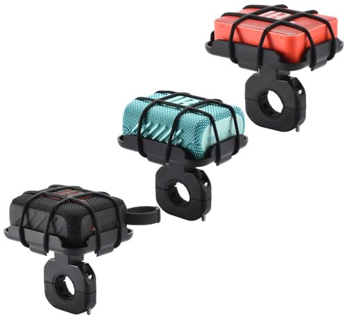 Yaowanguan Speaker Mount Bracket Holder Adapter for JBL Go 4/Go 3/Go 2 Portable Bluetooth Speaker,Mount Go 4/Go 3/Go 2 on Handlebar/Rail Bike/Bicycle/Motor/Scooter/Golf Cart/Boat