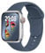 ELETTRONEO SBC1 Armband für Apple Watch Band Ultra 2 49mm, Series 10 46mm, 9 8 7 45mm 41mm, SE 6 5 4 44mm 40mm, 3 2 1 42mm 38mm Damen Herren Sport Silikon Strap, Abyss-Blau