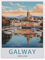 Erwachsene und Kinder Puzzle 1000 Teile Puzzle，Galway Irland Vintage-Reiseposter，einfaches Puzzlespiel Rollenpuzzle Lernspiel Spielzeug Familie Dekoration（38x26cm）-BA94
