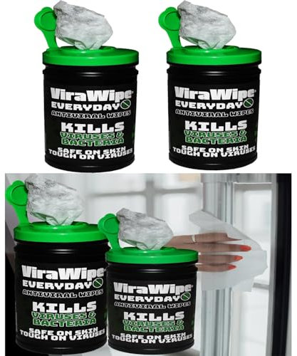 Multi Purpose Everyday Cleaning Disinfectant Large Wipes For Hand & Surfaces (12 Tubes (1200 Wipes))