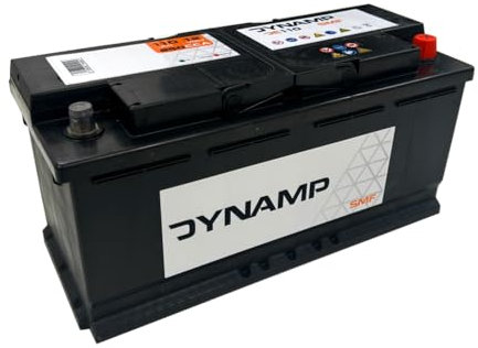 Dynamp DE110 Car Battery, 12V 110Ah, 850 CCA, 393 x 175 x 190mm