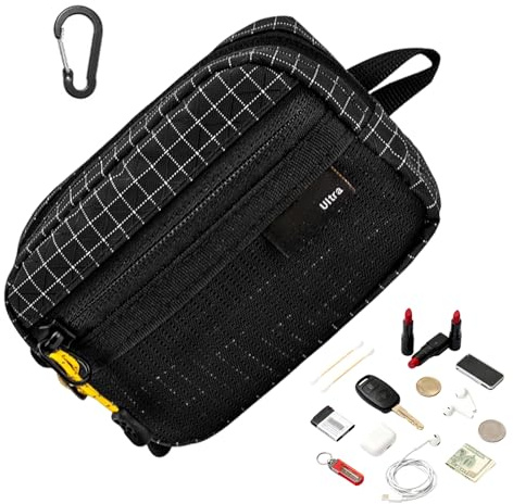 Nankoyal Rucksack Gurt - Wasserdicht Tragbar Mit Schnalle - Tragbare Wanderrucksack-Aufsätze,Für Münzen Bargeld Karten Schlüssel Ohrhörer Werkzeug Wandern Klettern Jagen Outdoor Männer