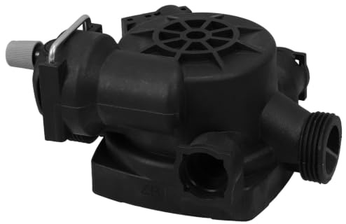 Gas Boiler Water Pump Casing Black Plastic Pump Head