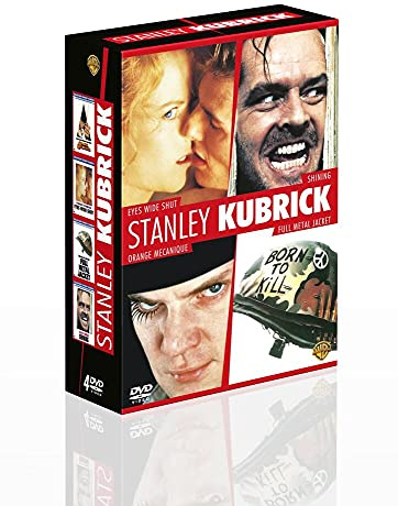 Coffret stanley kubrick : full métal jacket ; shining ; orange mécanique ; eyes wide shut [FR Import]