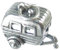 Caravan Sterling Silber Charm .925 x 1 Camping Trailer Camper Charms