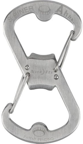 NITE Ize Schlüssel-Karabiner NI-SBO-03-11 S-Biner Ahhh Edelstahl 1 St.