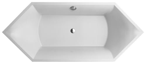 Villeroy & Boch Badewanne Rechteck Squaro 1900 x 800 weiß (alpin), UBQ190SQR6V-01