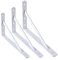 Schwerlastwinkel Regalträger 330 x 495mm Regalwinkel 10 STÜCK Weiss für Schwerlastregal Schwerlastwinkel Regalhalterung Wandkonsole Winkelträger Regalbodenhalter Winkel Regal Wand Bodenträger