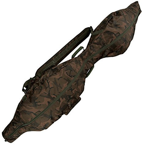 Fox Camolite Rod Holdall 3 up 2 down 12ft 198cm - Rutentasche für Angelruten, Karpfenrutentasche, Rutenfutteral, Angeltasche