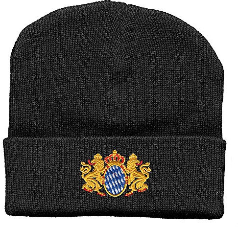 Hip-Hop Mütze Wappen Bayern Wappen Emblem 51258 schwarz