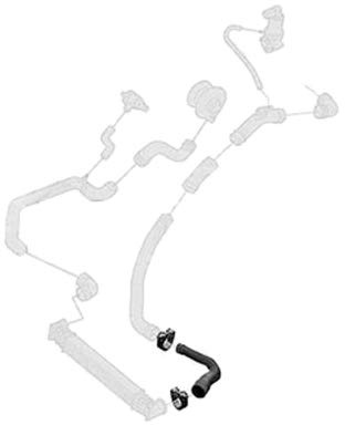 Borg & Beck BTH1186 Turbo Hose To Fit VAG Sharan 1 8D 1 9D 00-10