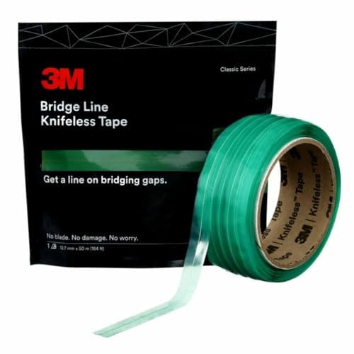 3M Knifeless Tape Bridge Line 12,7mm - 50m (164ft) - Gleichmäßige Schnitte für Karosserie-Fugen