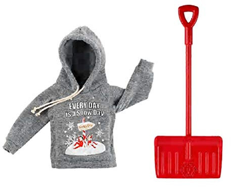 The Elf on the Shelf® Claus Couture® Snow Day Set | Pullover & Schneeschaufel | Scout Elf Outfit