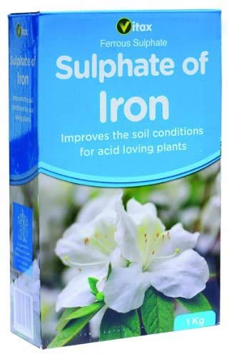 Vitax Ltd 3 X Sulphate of Iron Fertiliser 1Kg