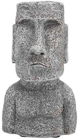 BESPORTBLE Bierflaschenöffner, Kunstharz, Moai-Statue, Osterinsel, Steinkopf, Aquarium-Ornament