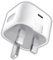 USB C Plug, 20W Super Fast Charger, Compact UK 3-Pin Mains Wall Adapter for iPhone 16, 15, 14, 13, 12, 11 Pro Max, XS, XR, 8, SE, iPad, Samsung Galaxy, Google Pixel, with PD