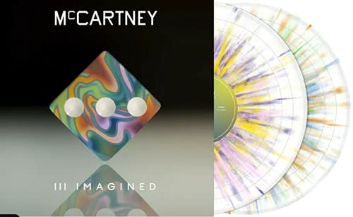 III Imagined - Exclusive White With Rainbow Splatter Colored