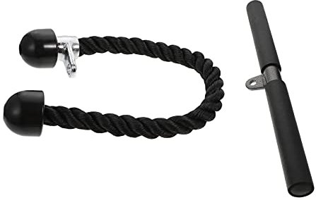 BESPORTBLE Kabelzug 1 Set Trizeps- Erweiterung Seil Fitness Befestigung Kabel Maschine Pulldown Heavy Duty Beschichtet Nylon Seil DIY Home Gym Fitness LAT Ausrüstung für übung K?rper