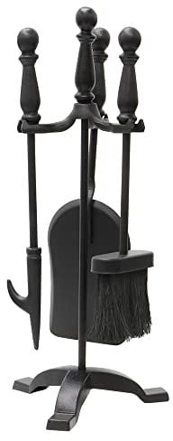 JVL Colchester Contemporary Fireside Companion Set