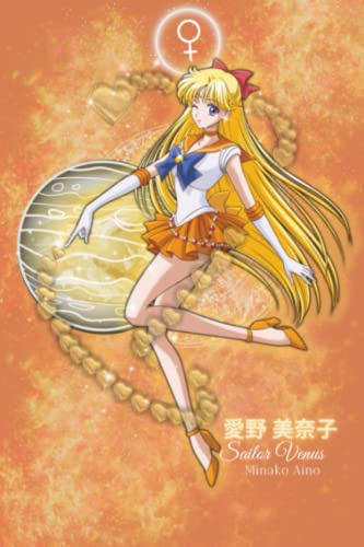 Sailor Venus inspired Notebook/ Journal: Notebook for school, notes, diary