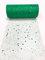 15cm x 22,8m Glitzer Tüll Stoffrolle Hexagon Pailletten Mesh Stoff Spule Tutu Rock Bady Dusche Hochzeitsfeier Geburtstag Dekoration (Grün)