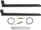 ASHATA Cavo IPEX4 a SMA, Scheda NGFF M.2 WiFi BT, Antenna 2 Pezzi 8DB per Ampio Raggio, Supporto Wireless NGFF 802.11a, 802.11b, 802.11g, 802.11n, 802.11ac