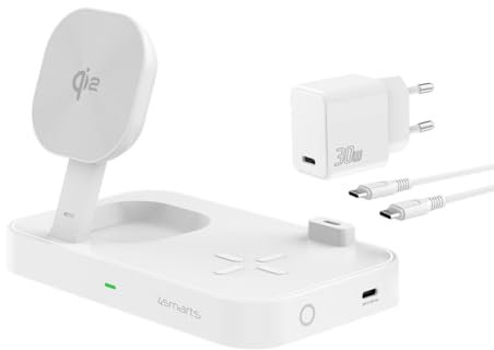 4smarts Qi2 Ladest Trident weiß 540998