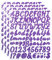 Piccoli adesivi in vinile con lettere e numeri, 2,5 cm, colore viola, per scrapbooking, quaderni, bottiglie, etichette con nome