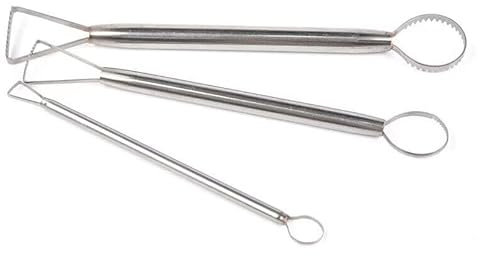 3 Stück/Set Keramik Edelstahl Ton Skulptur Schaber DIY Keramik Modell Reparatur Billet Pull Billet Skulptur Formwerkzeuge