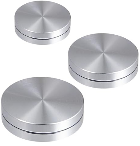YRMJ 3 Pack Ceramic Clay Pottery Throwing Trimming Spinner Tool, Clay Ceramic Rotary Rotary Clay Small Tools Suitable for Potters and Clay Artists (30mm/38mm/45mm)