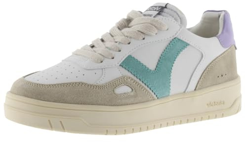 victoria Sneaker Seul 1257101 | Lederoptik & Farbige & Veloursleder-Einsätze für Erwachsene Unisex