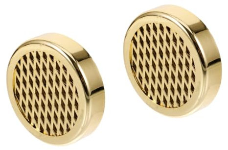 WATIIFUFU 2stücke Cigar Humidifier Für Feuchtigkeitskontrolle Runde Goldene Zigarrenfeuchter-Platte Für Humidor Und Andere Befeuchtungsbedürfnisse