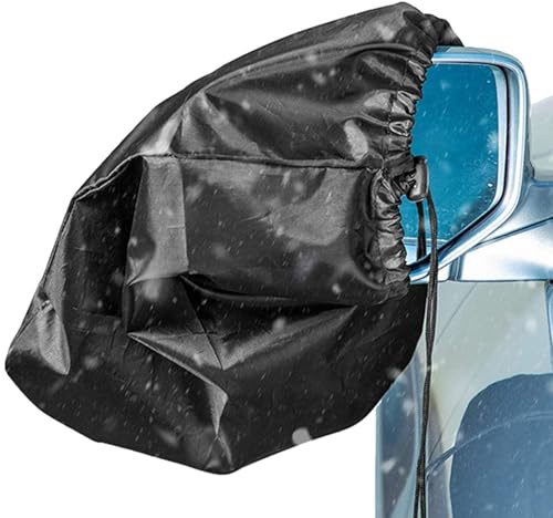 Ofcwoa Außenspiegelabdeckung,Staubdichte Oxford-Abdeckung Mit Kälteschutz Für Außenspiegel - Autospiegelkappen,für alle Fahrzeugtypen inklusive SUV Lkw und Automobile bei winterlichem Wetter mit