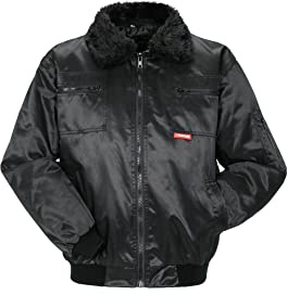 Planam 0358052 Outdoor Gletscher Comfortjacke, Schwarz, Größe L