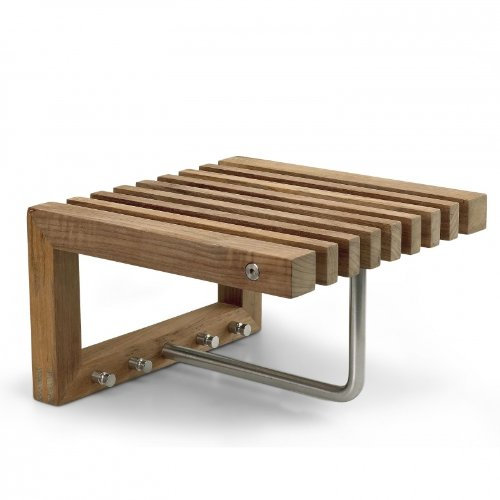 Cutter Mini Garderobe teak/edelstahl