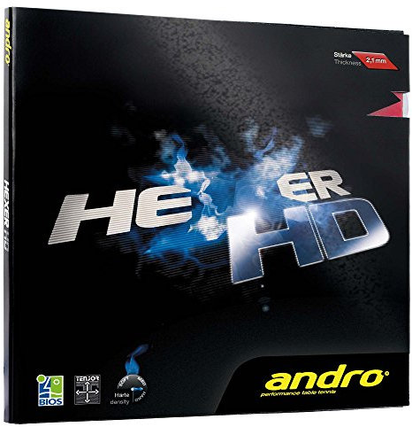 ANDRO Belag Hexer HD, schwarz, 2,1 mm