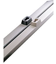 Serrure en applique argent 2 points - 2300 mm - STYL'BARR - Iséo