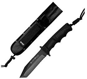 Blackfield Basic Tanto Fahrtenmesser Outdoormesser 440 rostfreiem Stahl