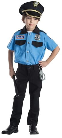 Dress Up America verstellte Deluxe Polizeichef-Kostüm für Kinder - Größe Toddler4 Klein (3-6 Jahre)