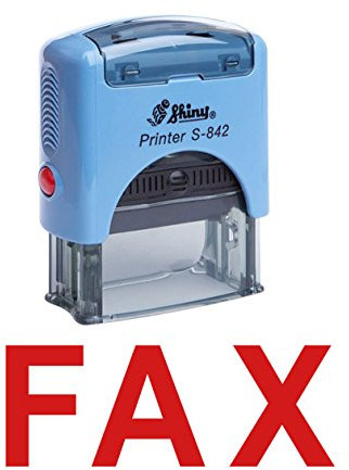 FAX Self Stempel Benutzerdefinierte Glanzend Buro Stationaren Stempel