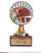 RaRu Basketball-Pokal mit Gravur und Resin-Emblem