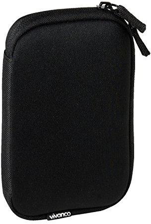 Vivanco Festplatten Sleeve für 6,4 cm (2,5 Zoll) Leermedien schwarz