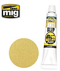 MiG Productions ~ 1:35 scale Sand coloured Anti-Slip paste for AFV and plane kits. A.MIG-2033