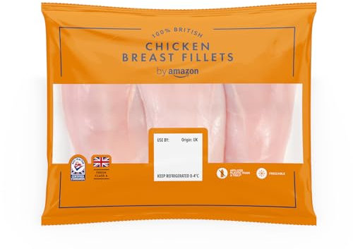 by Amazon British Chicken Breast Fillets, 540g