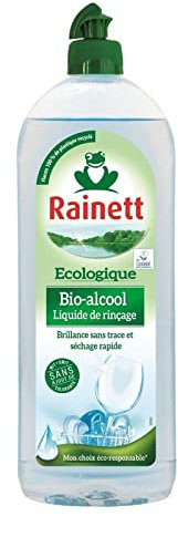 RAINETT - Liquide De Rinçage Lave Vaisselle Éco À L'Alcool Bio Brillant 780Ml - Lot De 3 - Vendu Par Lot